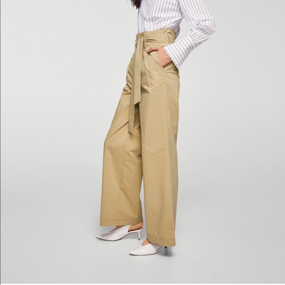New w/ tags trousers paperbag